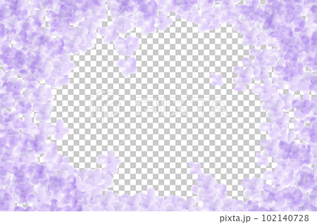 ライラックの花カード6 102140728