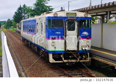 【JR北海道】キハ40形（夕張支線：夕張駅） 102147616