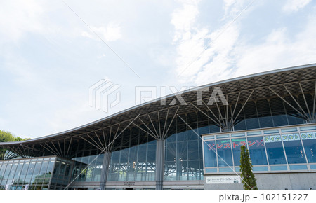 越後丘陵公園　レストラングリーンフィールドで食事　春晴れのゴールデンウィーク　新潟県長岡市 102151227