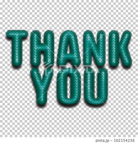字母詞插畫，謝謝詞插畫素材，圓形立體人物素材，針織插畫人物素材 102154238