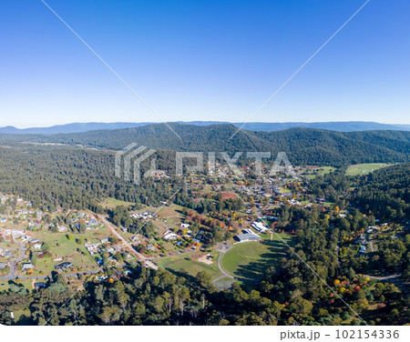 View Over Marysville in Australia 102154336