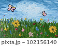 かわいいお花の世界 102156140