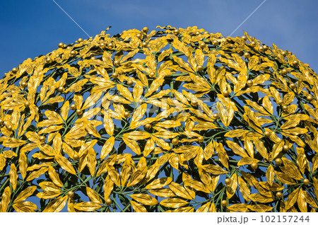 Secession building in Vienna, Austria, detail 102157244