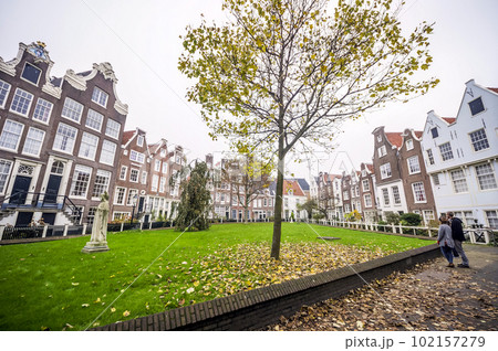 The Begijnhof complex in Amsterdam The Begijnhof complex in Amsterdam 102157279