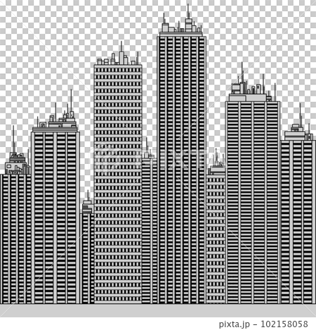 city pop illustrations 102158058