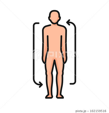 MRI scan diagnostics color icon, body radiology and CT screening vector line symbol. MRI or magnetic resonance imaging of patient body for tomography and MRI machine use pictogram MRI scan diagnostics color icon, body radiology and CT screening vector line symbol. MRI or magnetic resonance imaging of patient body for tomography and MRI machine use pictogram 102159516