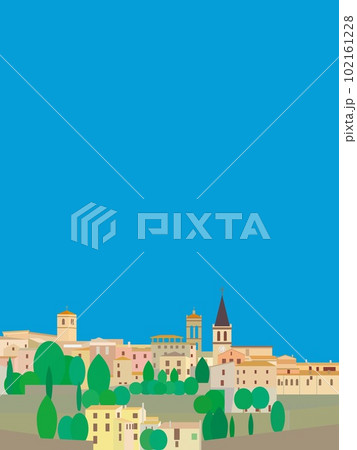 スペッロ　spello　ウンブリア　umbria　イタリア　italia 102161228