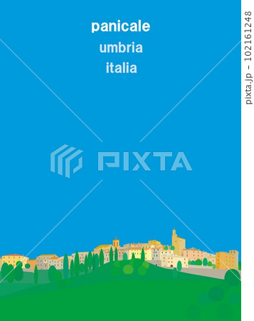 パニカーレ　panicale　ウンブリア　umbria　イタリア　italia 102161248