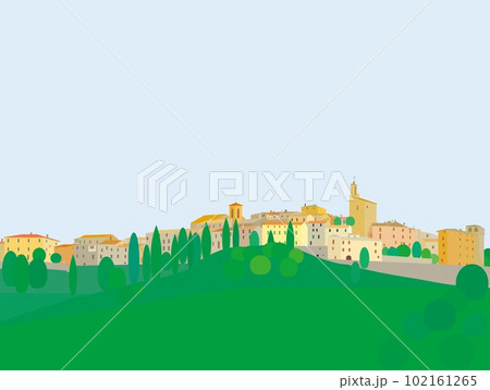 パニカーレ　panicale　ウンブリア　umbria　イタリア　italia 102161265