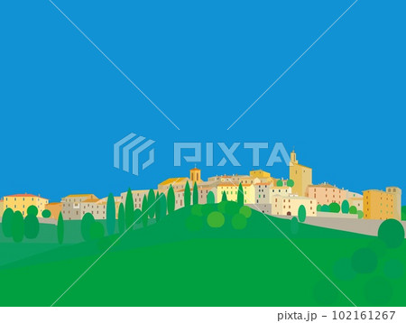 パニカーレ　panicale　ウンブリア　umbria　イタリア　italia 102161267