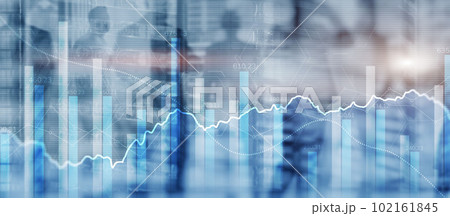 Financial data on a monitor as Finance data concept. Analytics concept Financial data on a monitor as Finance data concept. Analytics concept 102161845