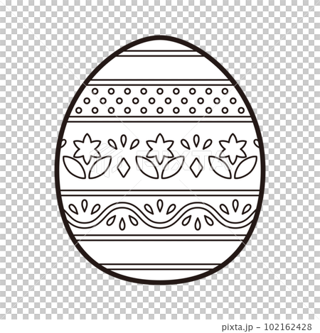 Easter Egg coloring page 102162428