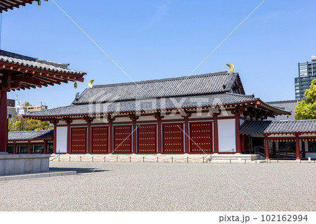 大阪・四天王寺の講堂(2023年4月1日撮影) 大阪・四天王寺の講堂(2023年4月1日撮影) 102162994