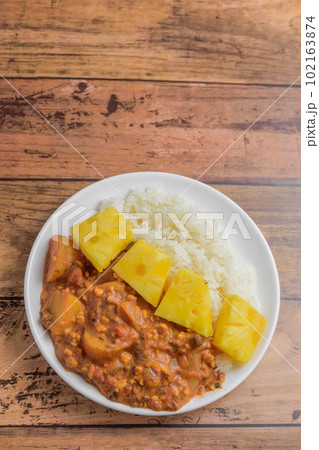 パイナップルカレー パイナップルカレー 102163874