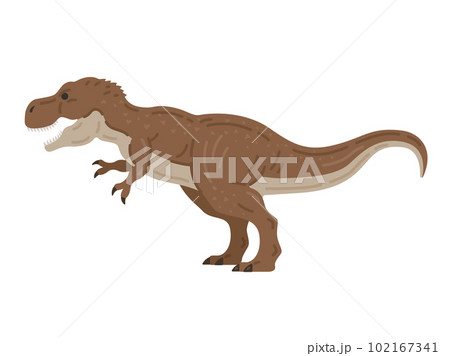 恐竜のティラノサウルスのイラスト 102167341