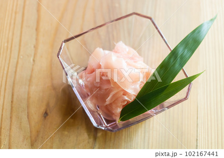 新生姜の甘酢漬（ガリ） 102167441