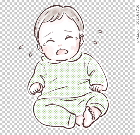 赤ちゃん, イラスト, 素材, ベビー, 可愛い, 育児, マタニティ, 出産, 子育て, ベビーカ 赤ちゃん, イラスト, 素材, ベビー, 可愛い, 育児, マタニティ, 出産, 子育て, ベビーカ 102168716