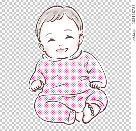 baby, illustration, material, baby, cute, childcare, maternity, childbirth, parenting, stroller 102168725