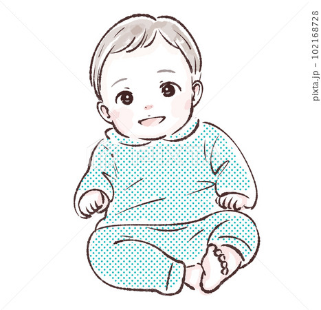 赤ちゃん, イラスト, 素材, ベビー, 可愛い, 育児, マタニティ, 出産, 子育て, ベビーカ 赤ちゃん, イラスト, 素材, ベビー, 可愛い, 育児, マタニティ, 出産, 子育て, ベビーカ 102168728