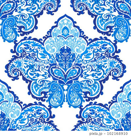 Blooming flowers with leaves and foliage print Blooming flowers with leaves and foliage print 102168910