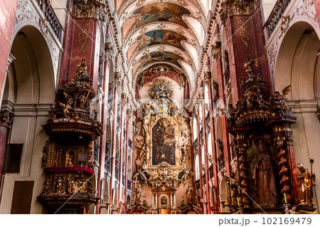 Church St. James the Greater, Prague, czech republic Church St. James the Greater, Prague, czech republic 102169479