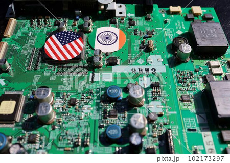 米とインド、半導体サプライチェーン強靭化のMOUを締結 102173297