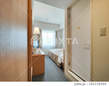 ビジネスホテルの部屋 102176494