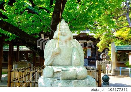 品川区　荏原神社の恵比寿様 102177851