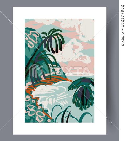 Landscape shore oceanic nature wall art print Landscape shore oceanic nature wall art print 102177962