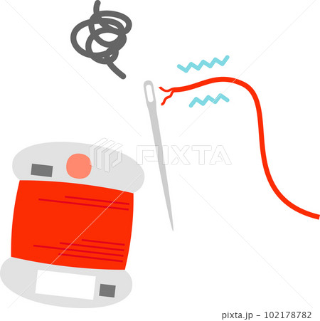 針孔に通らない糸 102178782