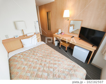 ビジネスホテルの部屋 102182507