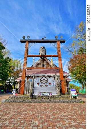 阿寒湖アイヌコタンの風景 阿寒湖アイヌコタンの風景 102188265