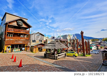 阿寒湖アイヌコタンの風景 阿寒湖アイヌコタンの風景 102188273