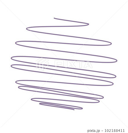 Hand drawn scribble doodle sketch element pencil art design outline stroke illustration Hand drawn scribble doodle sketch element pencil art design outline stroke illustration 102188411