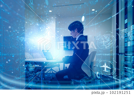 ハイテク企業のテクノロジー ハイテク企業のテクノロジー 102191251