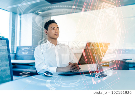 ハイテク企業のテクノロジー ハイテク企業のテクノロジー 102191926