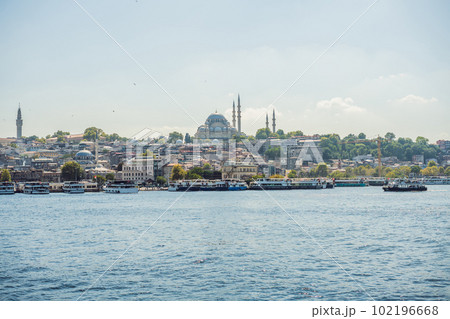 Yeni Cami New Mosque in Eminonu Istanbul, Turkey 102196668
