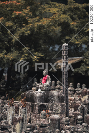 京都　化野念仏寺　西の河原 102204006