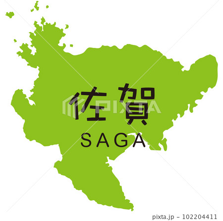 佐賀県　観光　地図　アイコン 102204411