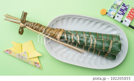 和菓子のちまき・粽｜端午の節句イメージ 102205855