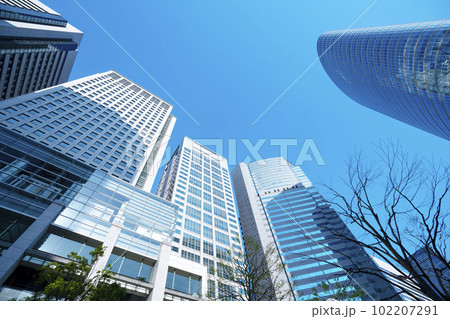 品川のビル街・東京 品川のビル街・東京 102207291