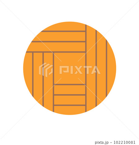 Log wood or timber vector icon design. 102210081