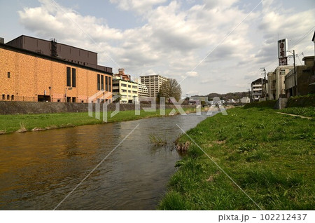 春の中津川 102212437