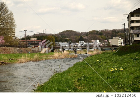 春の中津川 春の中津川 102212450