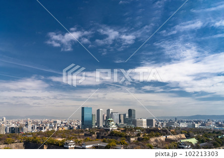 《大阪府》大阪城・都市風景 《大阪府》大阪城・都市風景 102213303