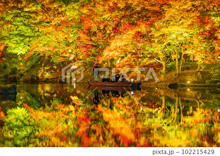 【高松市】栗林公園　秋のライトアップ【紅葉】 102215429