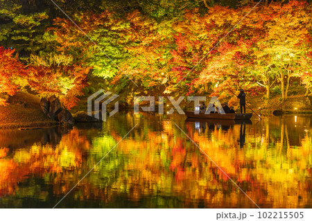 【高松市】栗林公園 秋のライトアップ【紅葉】 【高松市】栗林公園 秋のライトアップ【紅葉】 102215505