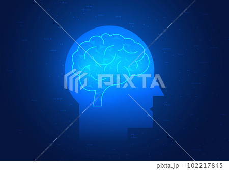 Brain inside the robot is an artificial intelligence system. that serves to command and learn information from humans to help meet the needs of users and help solve business problems to compete Brain inside the robot is an artificial intelligence system. that serves to command and learn information from humans to help meet the needs of users and help solve business problems to compete 102217845