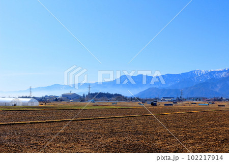 3月の信濃大町からの北アルプス 麗しき北アルプス 積雪の北アルプス 3月の信濃大町からの北アルプス 麗しき北アルプス 積雪の北アルプス 102217914