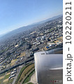 飛行機からの景色　日本 102220211